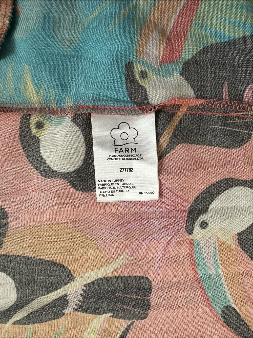 Farm Rio Toucans Wrap Maxi Dress x Anthropologie – Size M - Picture 11 of 13